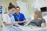 Jess May Student Midwife and Malanie Lee Midwife at Hull Women and Childrens Hospital